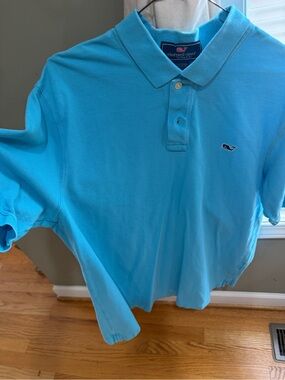Vineyard Vines Blue Polo Sz Large